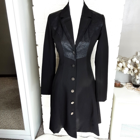 Harry Potter Hot Topic Deadly Hallows Black Button Up Jacket Size XS~No Hood - Picture 2 of 13